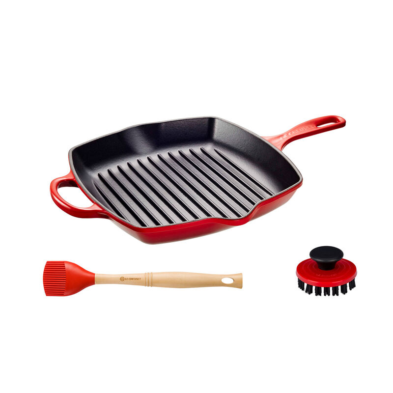 Grilling Set Square Skillet Grill Le Creuset